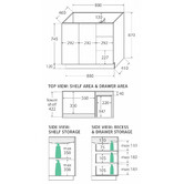 Cm Satori Fingerpull White Floorstanding Vanity Unit The Build By